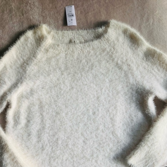 NWT LOU & GREY BY LOFT FUZZY SWEATER DRESS, XS - Picture 4 of 6